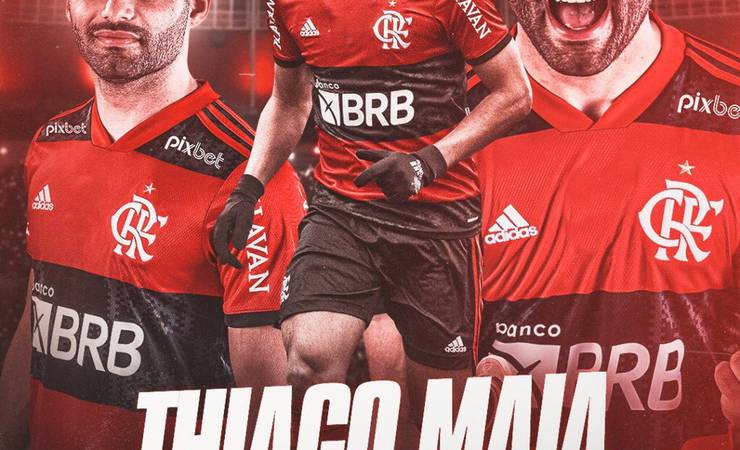 Flamengo oficializa a compra de Thiago Maia