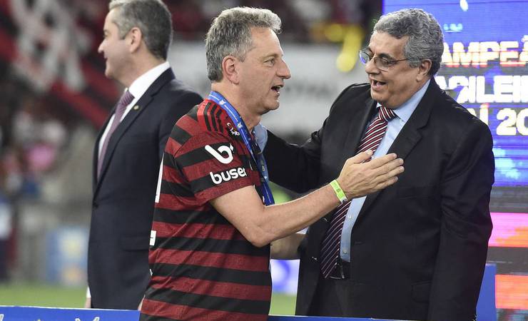 Após ano mágico, Landim diz que correu riscos: "Ninguém pode ficar à frente do Flamengo pensando pequeno"