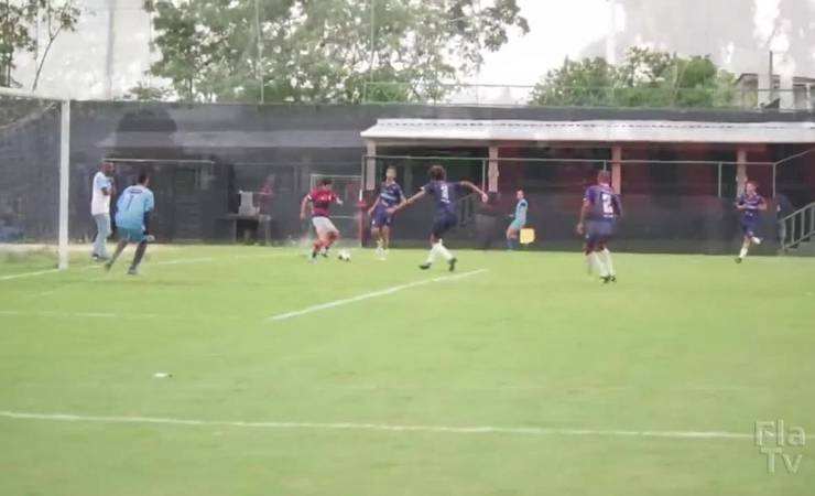 Com sete gols de Fabricio Yan, Flamengo goleia o Macaé por 8 a 2, pelo Carioca Sub-17