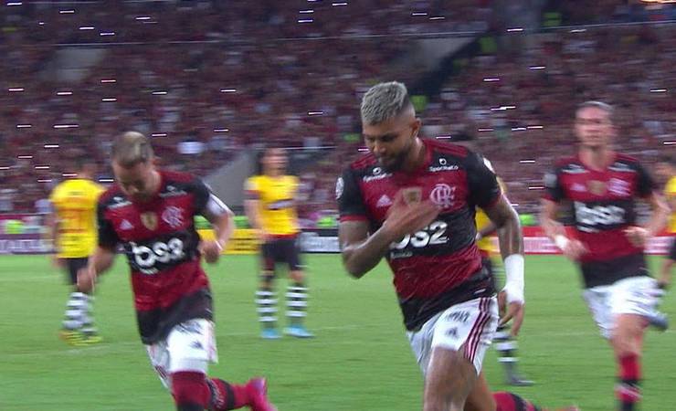 Gabigol iguala Gaúcho e Tita e se torna o segundo maior artilheiro da história do Flamengo na Libertadores
