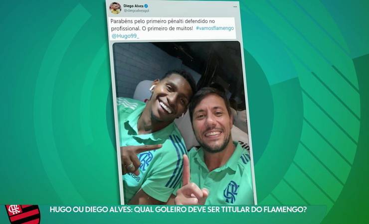Júlio César, Clemer e Raul comentam disputa entre Hugo Souza e Diego Alves no Flamengo