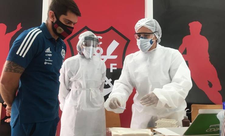 Flamengo compra mais 240 kits de testes de coronavírus para retorno aos treinos na próxima semana
