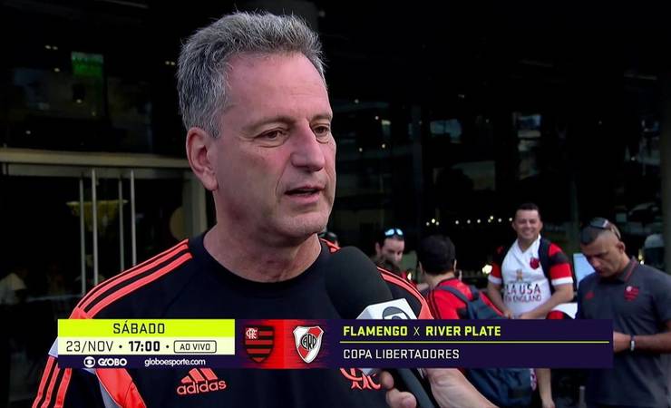 Landim revela reação de Jesus com festa da torcida do Flamengo: "Ficou sorrindo"