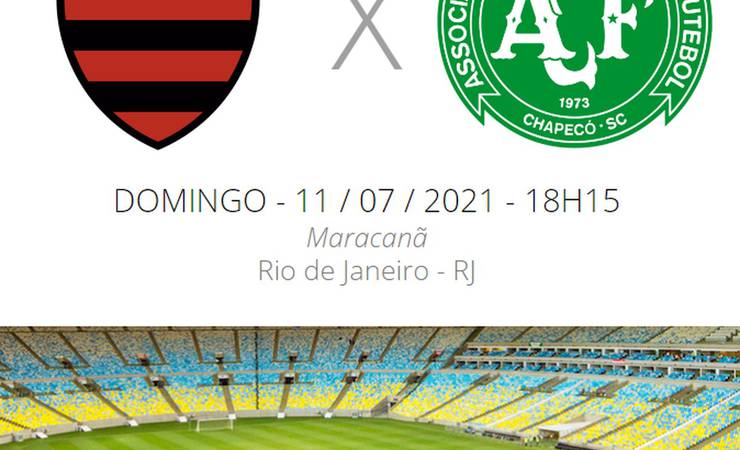 Flamengo x Chapecoense: veja onde assistir, escalações, desfalques e arbitragem