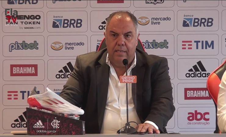 Marcos Braz admite que Everton Cebolinha está no radar do Flamengo: "Interessa, mas é muito difícil"