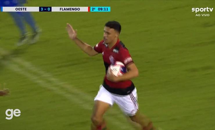 Paulo Sousa relaciona Victor Hugo pela primeira vez no Flamengo; veja gols e conheça a joia de 17 anos