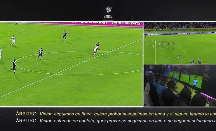 Del Valle x Flamengo: Conmebol divulga áudios de VAR e aprova decisões do árbitro