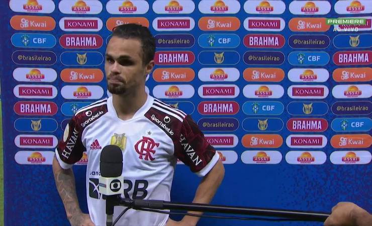 Herói da vitória do Flamengo, Michael elogia Renato Gaúcho: "É como um paizão"