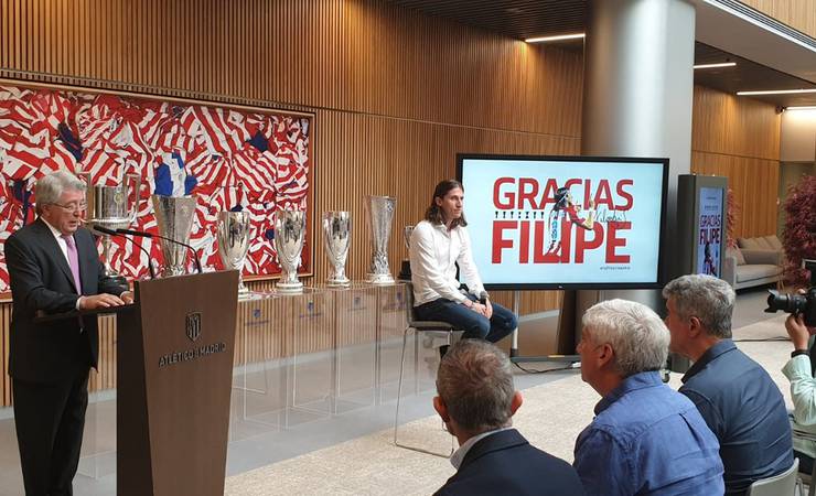 Filipe Luís se despede em Madri, mas ainda não confirma acerto com Flamengo: "Nada assinado"