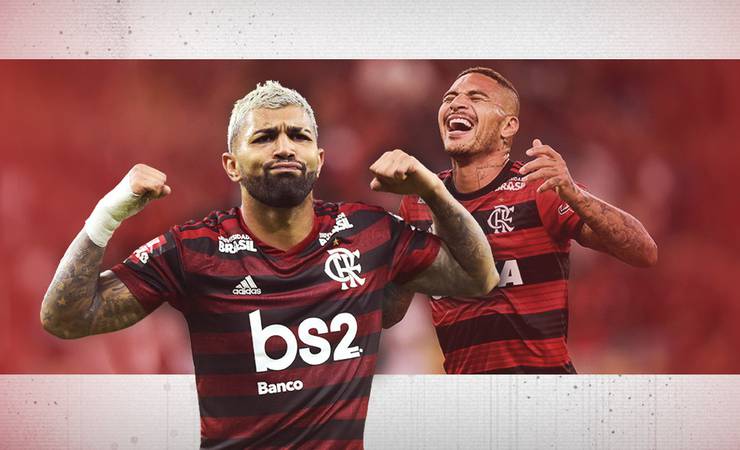 Antes de duelo pela Libertadores, Gabigol supera melhor ano de seu antecessor Guerrero no Flamengo