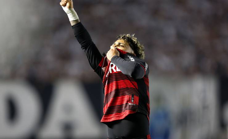 Flamengo venceu 80% dos jogos em que Gabigol marcou