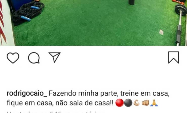Doação de camisa do Flamengo e interação em rede social: "caseiro" Rodrigo Caio mostra lado solidário