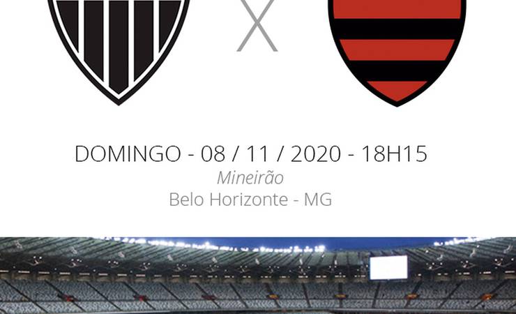 Atlético-MG x Flamengo: veja onde assistir, escalações, desfalques e arbitragem