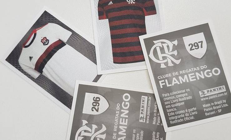 Em parceria com a Panini, Flamengo lançará álbum de figurinhas
