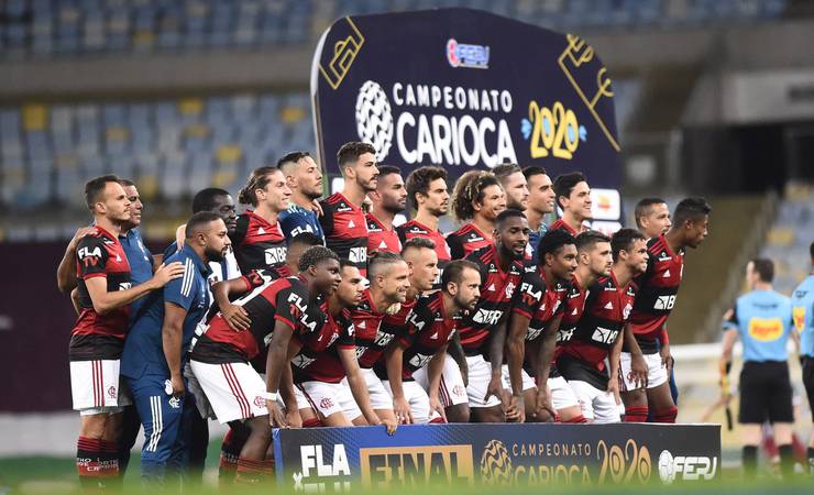 Veja todos os jogadores do Flamengo que participaram da conquista do Carioca