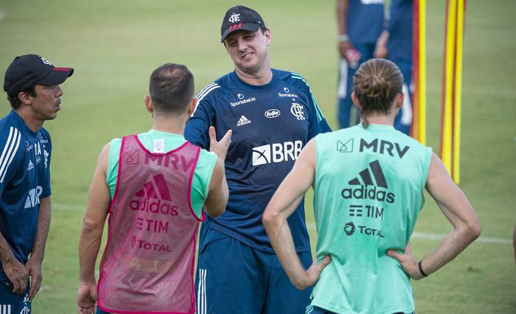 Efeito Ceni com tempero de churrasco blinda elenco e renova otimismo do Flamengo para pegar o Santos