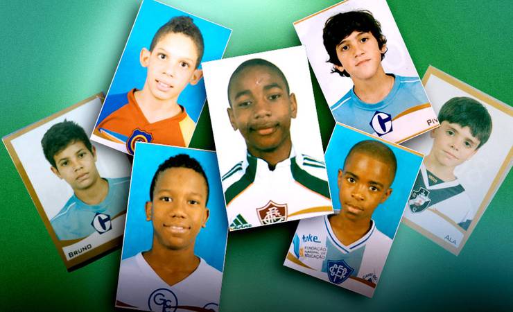 Estrelas olímpicas do Brasil estamparam álbum de figurinhas de torneio de futsal em 2010