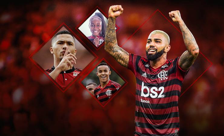 Só dá Flamengo! Esperança contra o Emelec, Gabigol puxa fila de artilheiros rubro-negros no Brasil