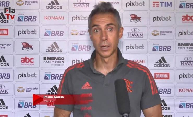 Após vitória, Paulo Sousa exalta torcida do Flamengo de olho na Supercopa: "Nossa grande vantagem é a nação"