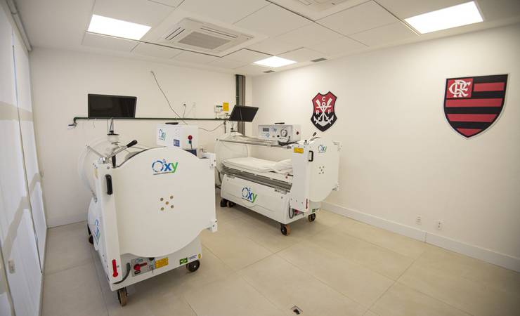 Flamengo investe R$ 1,2 milhão em equipamentos para acelerar recuperação de jogadores
