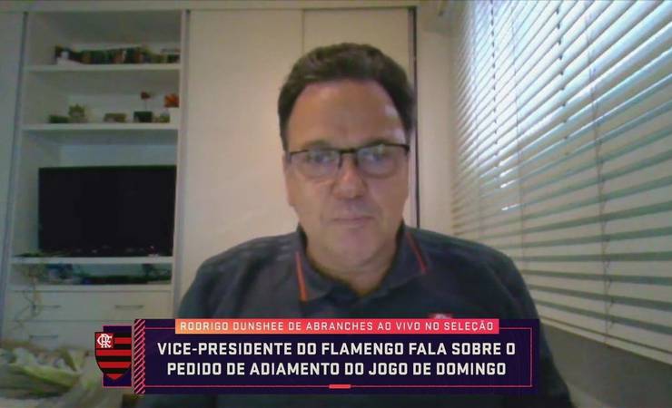 Vice jurídico do Flamengo tem "quase convicção" do adiamento do jogo contra o Palmeiras