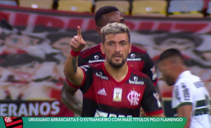 Agora, sim, Arrascaeta crê que Flamengo merece ser campeão: "Time está totalmente diferente"