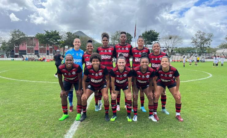 Flamengo aplica maior goleada do Carioca Feminino ao vencer Rio São Paulo por 34 a 0