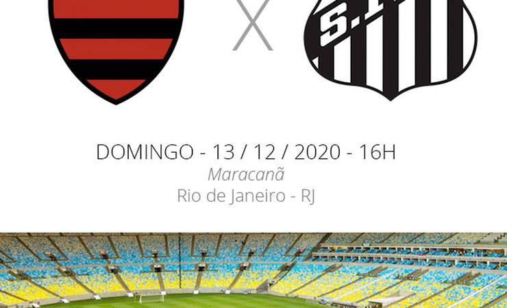 Flamengo x Santos: veja onde assistir, escalações, desfalques e arbitragem