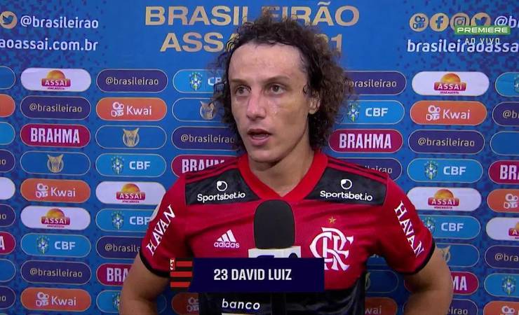 Sem mandar recado: David Luiz vai além dos microfones e faz cobranças firmes ao elenco do Flamengo