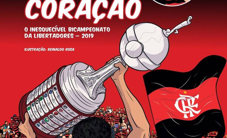 Flamengo lança livro com história do bicampeonato da Libertadores em quadrinhos
