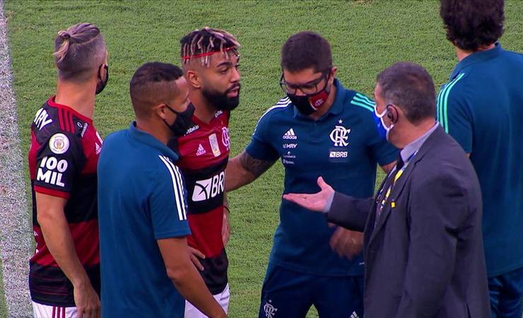 Além de Bruno Henrique, Flamengo pode ficar também sem Gabigol na reta final do Brasileiro