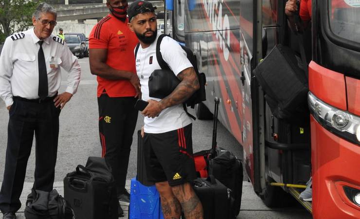 Escalação do Flamengo: com três baixas por suspensão, time tem volta de Gabigol contra o Bragantino