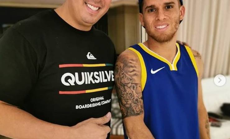 Virou moda! Xodó do Flamengo, Cuéllar recebe homenagem em forma de tatuagem por torcedor