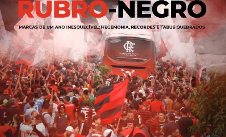 Álbum de figurinhas com as conquistas do Flamengo em 2019 será lançado em março