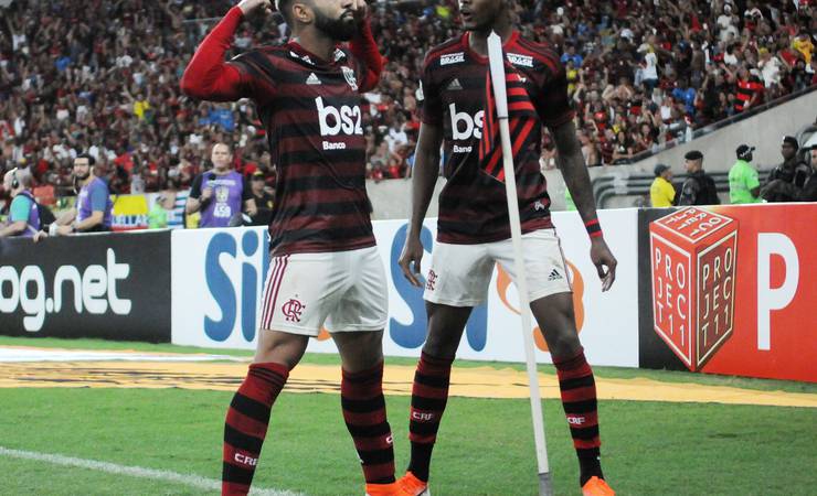 Trio do Flamengo marca em 75% dos clássicos, e Gabigol busca feito inédito contra o Vasco