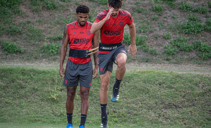 Rodrigo Caio avança nova etapa de recuperação e tem chance de ser relacionado pelo Flamengo