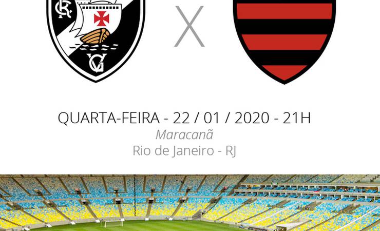 Vasco x Flamengo: veja escalações, desfalques e arbitragem