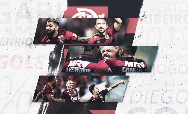 Goleadores, indisciplinados, garçons... o primeiro semestre do Flamengo em números