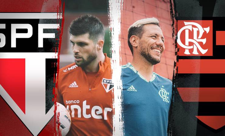 Volpi em alta, Diego Alves de volta: o duelo de goleiros candidatos a herói no Flamengo x São Paulo