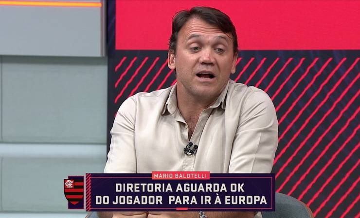 Petkovic é reticente sobre chance de Balotelli reforçar o Flamengo: "Se vier aqui para passear..."