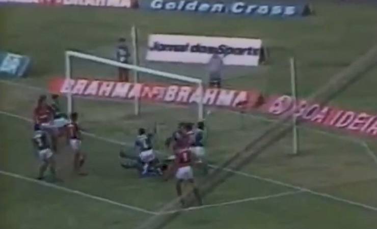 #Tbt relembra gol que deu título da Copa do Brasil de 1990 ao Flamengo