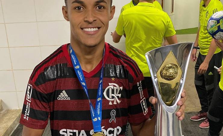 Atacante Lázaro, do Flamengo, está fora da Copa São Paulo de Futebol Júnior