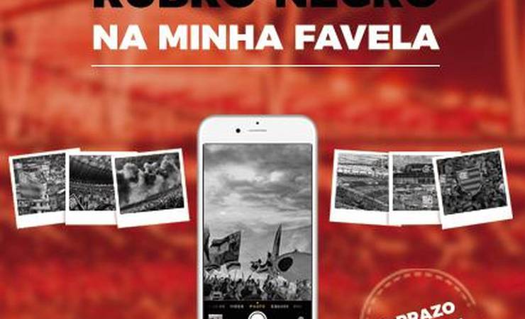 Flamengo lança concurso de fotos para moradores de favelas