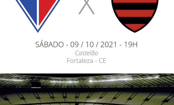 Fortaleza x Flamengo: veja onde assistir, escalações, desfalques e arbitragem da partida