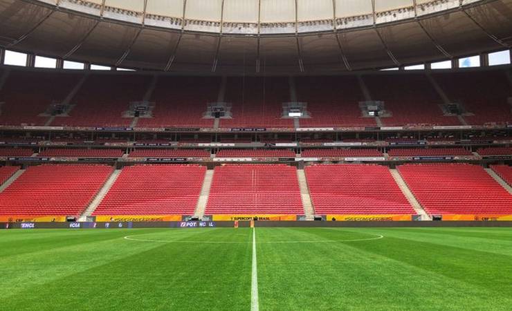 Sem o Maracanã para o duelo com Palmeiras, Flamengo opta por Brasília e ficará longe do Rio