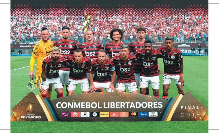 Álbum de figurinhas sobre temporada 2019 do Flamengo será lançado na próxima semana; veja cards