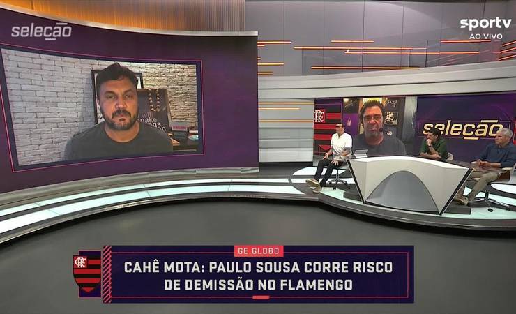 Flamengo finge naturalidade em dia de pressão sobre Paulo Sousa, que comanda treino visando jogos fora