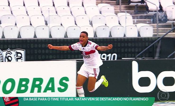 Inspiração no irmão e ascensão meteórica: conheça Natan, zagueiro do Flamengo