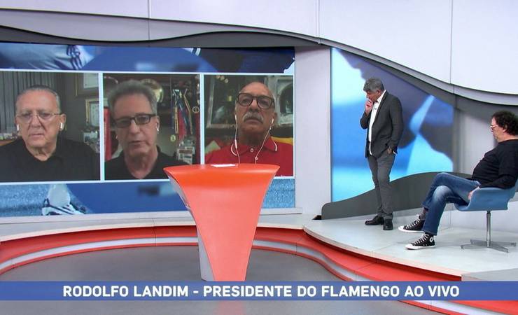 Rodolfo Landim vê protocolo como exemplo e reafirma desejo pela volta dos jogos
