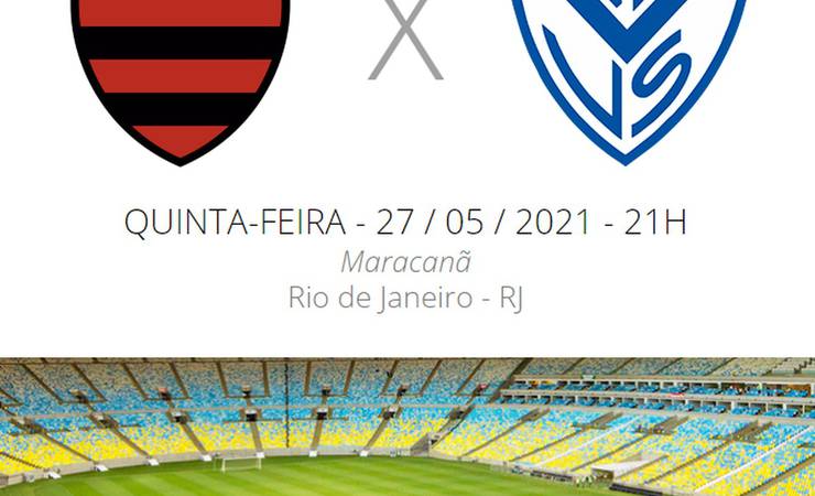 Flamengo x Vélez: veja escalações, desfalques e arbitragem